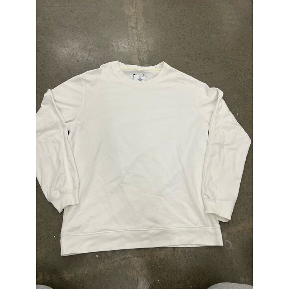 Reigning Champ white Sweatshirt Size Large Measurement Pit to pit 24” Length 31” - Picture 2 of 6